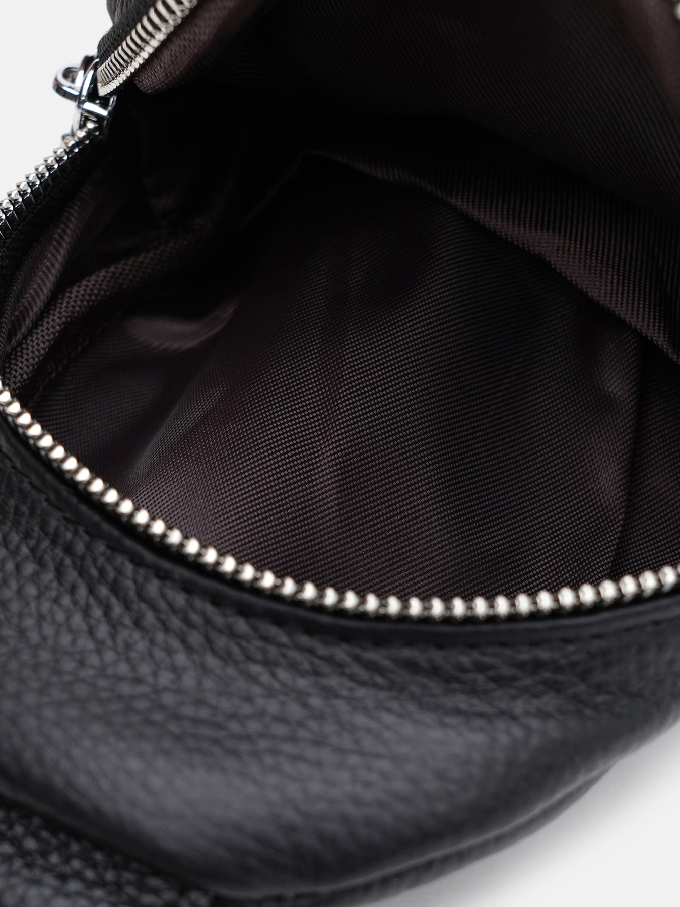 Рюкзак Borsa Leather модель K15-606bl-black Фото