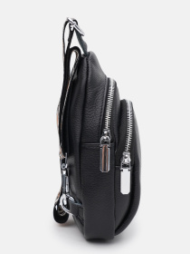 Рюкзак Borsa Leather модель K15-606bl-black Фото