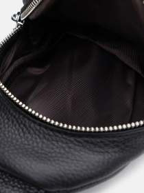 Рюкзак Borsa Leather модель K15-606bl-black Фото