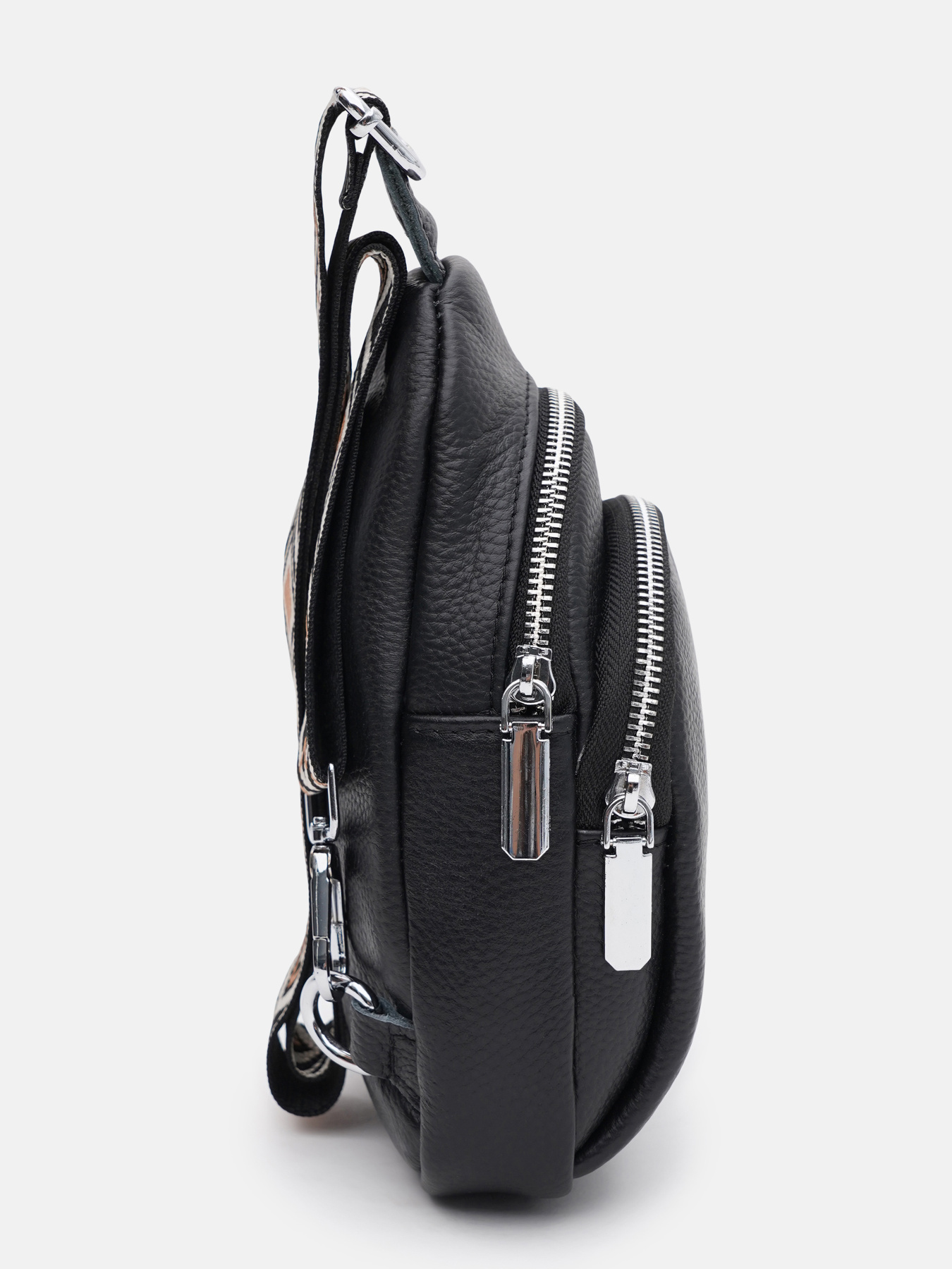 Повседневный рюкзак Borsa Leather модель K15-606bl-black Фото