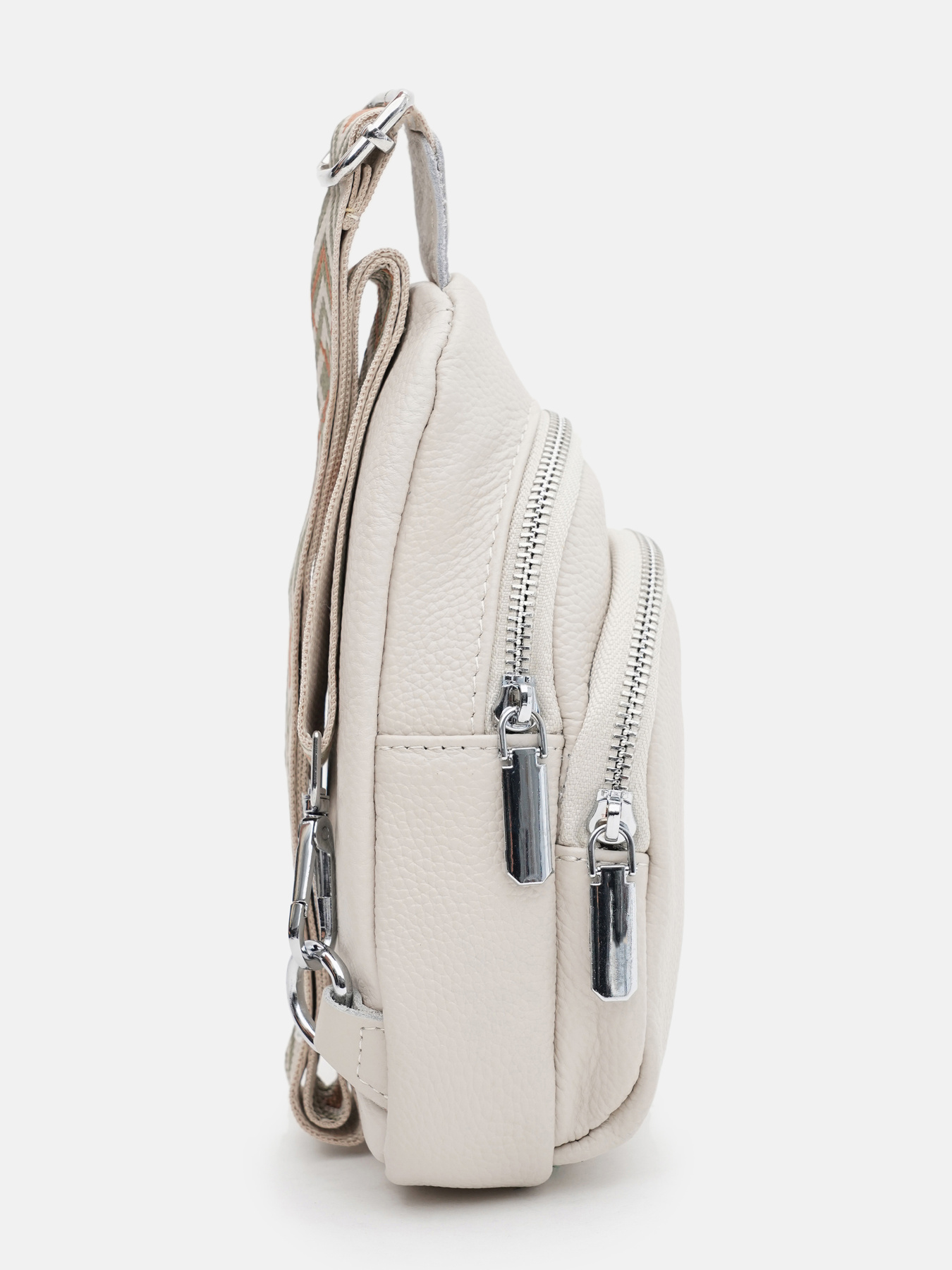 Рюкзак Borsa Leather модель K15-606w-white Фото