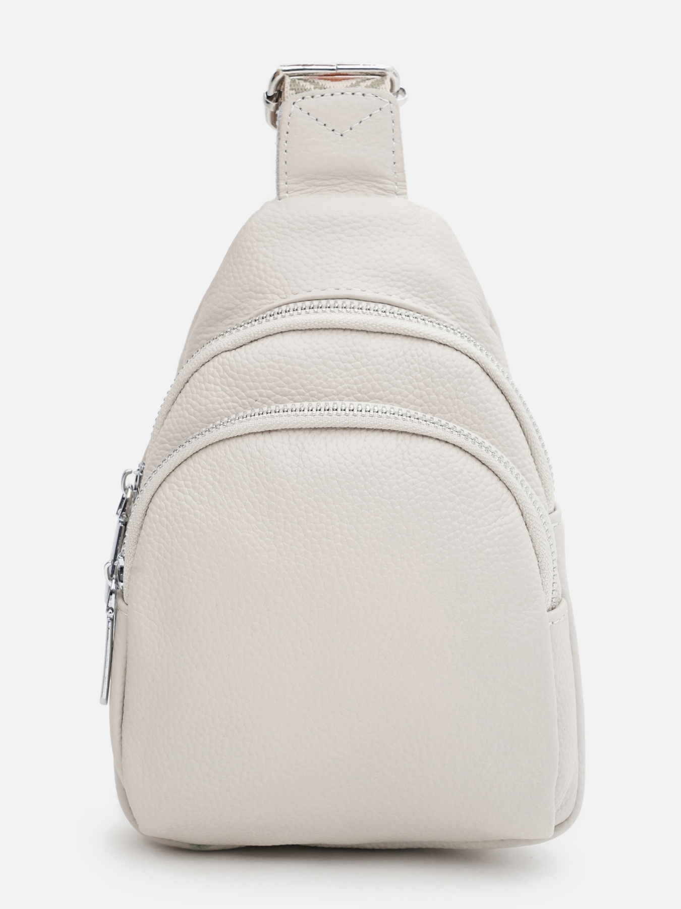 Рюкзак Borsa Leather модель K15-606w-white Фото
