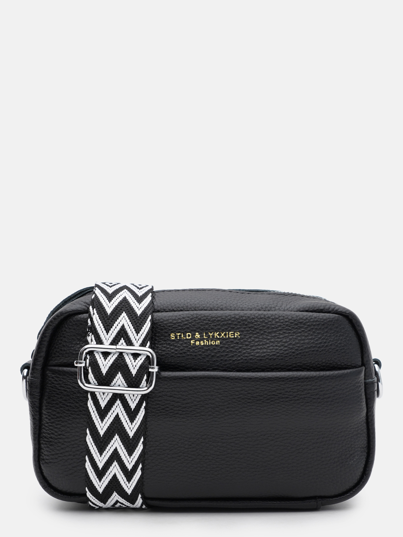 Кросс-боди Borsa Leather модель K15-5818bl-black Фото