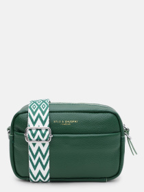 Кросс-боди Borsa Leather модель K15-5818gr-green Фото