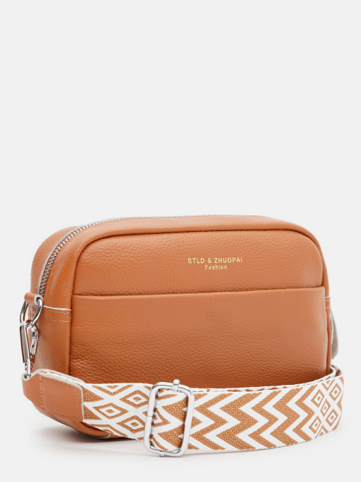 Кросс-боди Borsa Leather модель K15-5818gi-ginger Фото