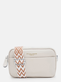 Кросс-боди Borsa Leather модель K15-5818w-white Фото