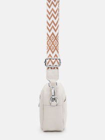 Кросс-боди Borsa Leather модель K15-5818w-white Фото