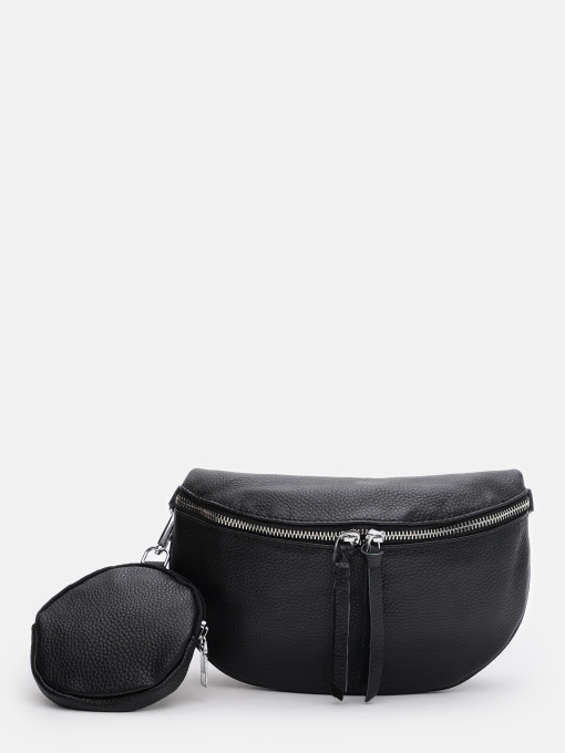 Кросс-боди Borsa Leather модель K15-5813bl-black Фото