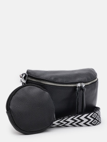 Кросс-боди Borsa Leather модель K15-5813bl-black Фото