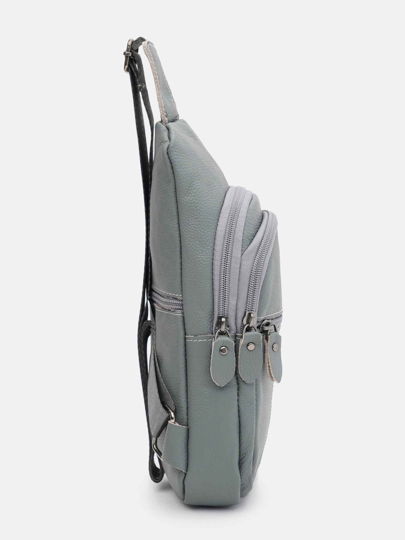 Рюкзак Borsa Leather модель K16615gr-gray Фото