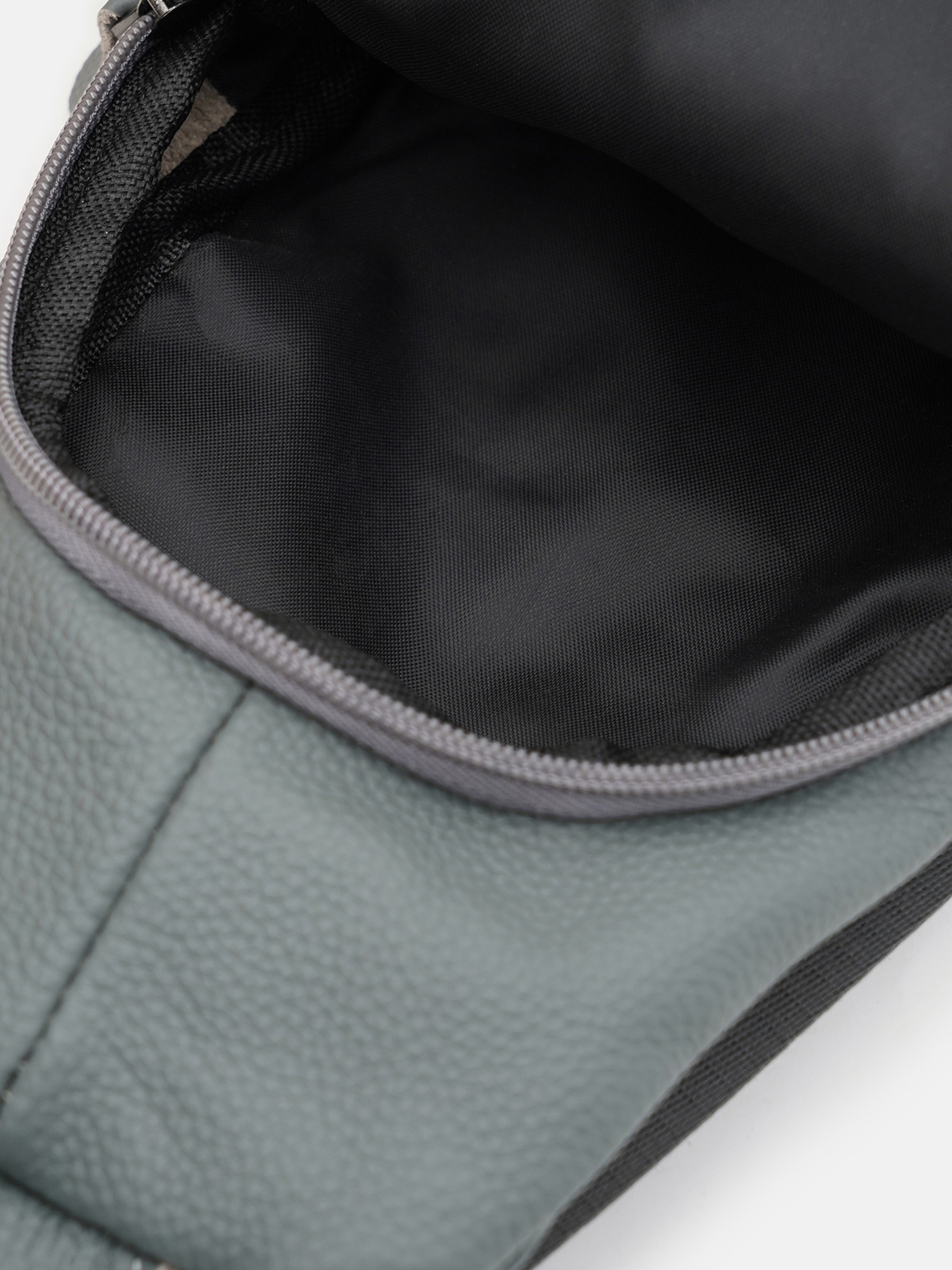 Рюкзак Borsa Leather модель K16615gr-gray Фото