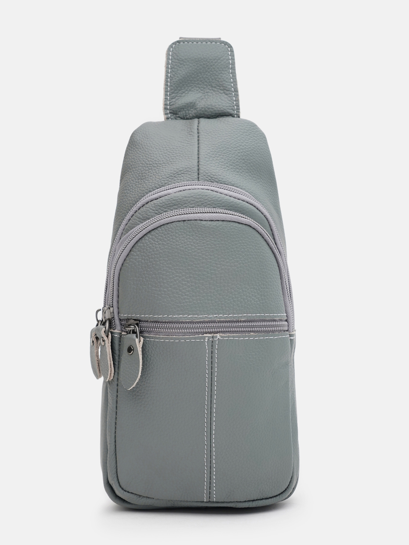 Повсякденний рюкзак Borsa Leather модель K16615gr-gray Фото