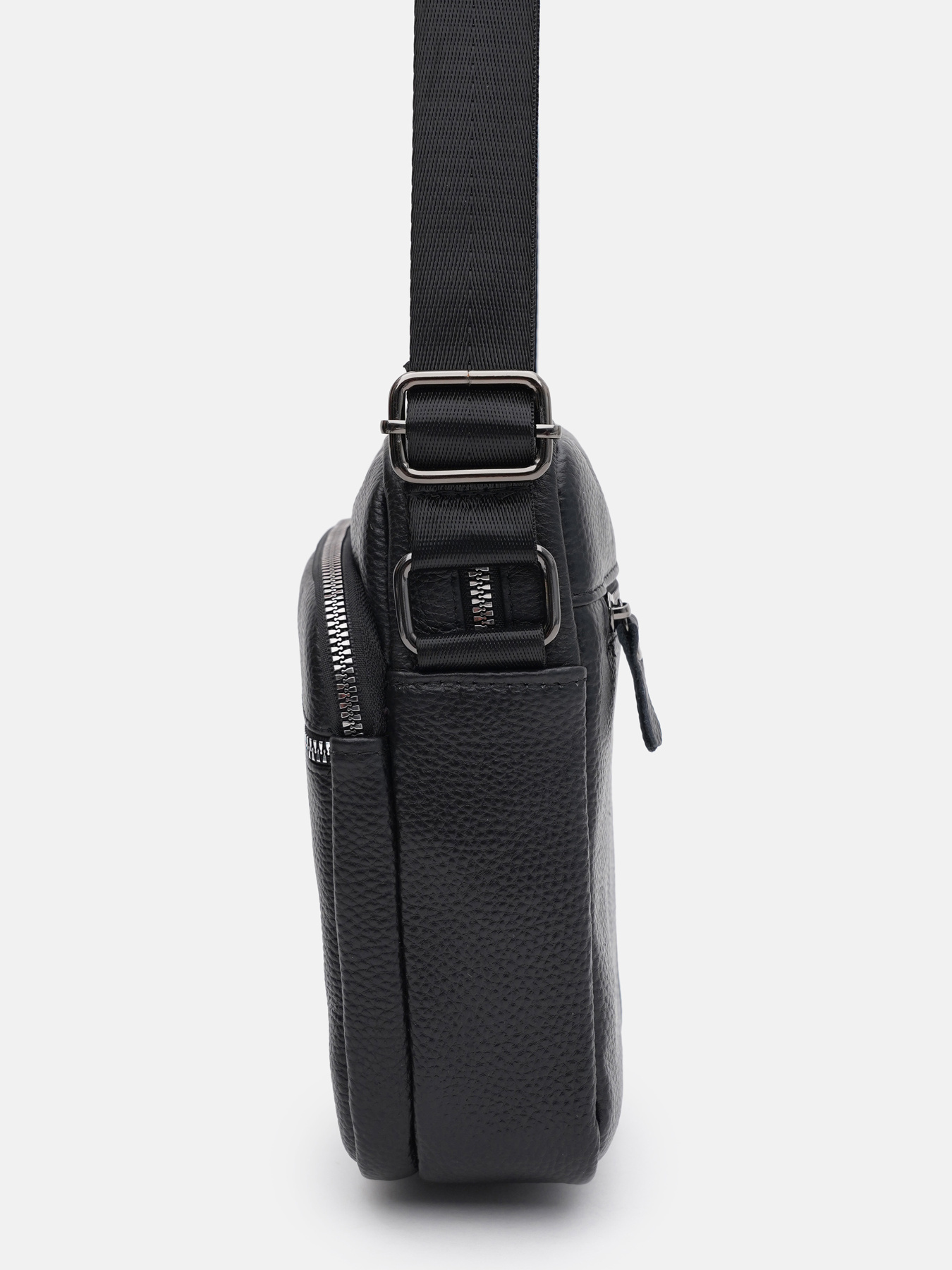 Мессенджер Borsa Leather модель K19803-1bl-black Фото