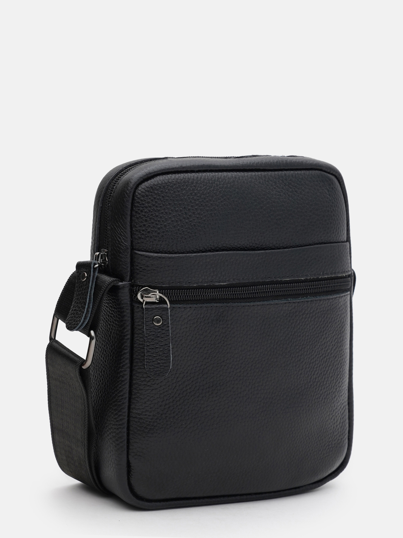 Мессенджер Borsa Leather модель K1266-3bl-black Фото