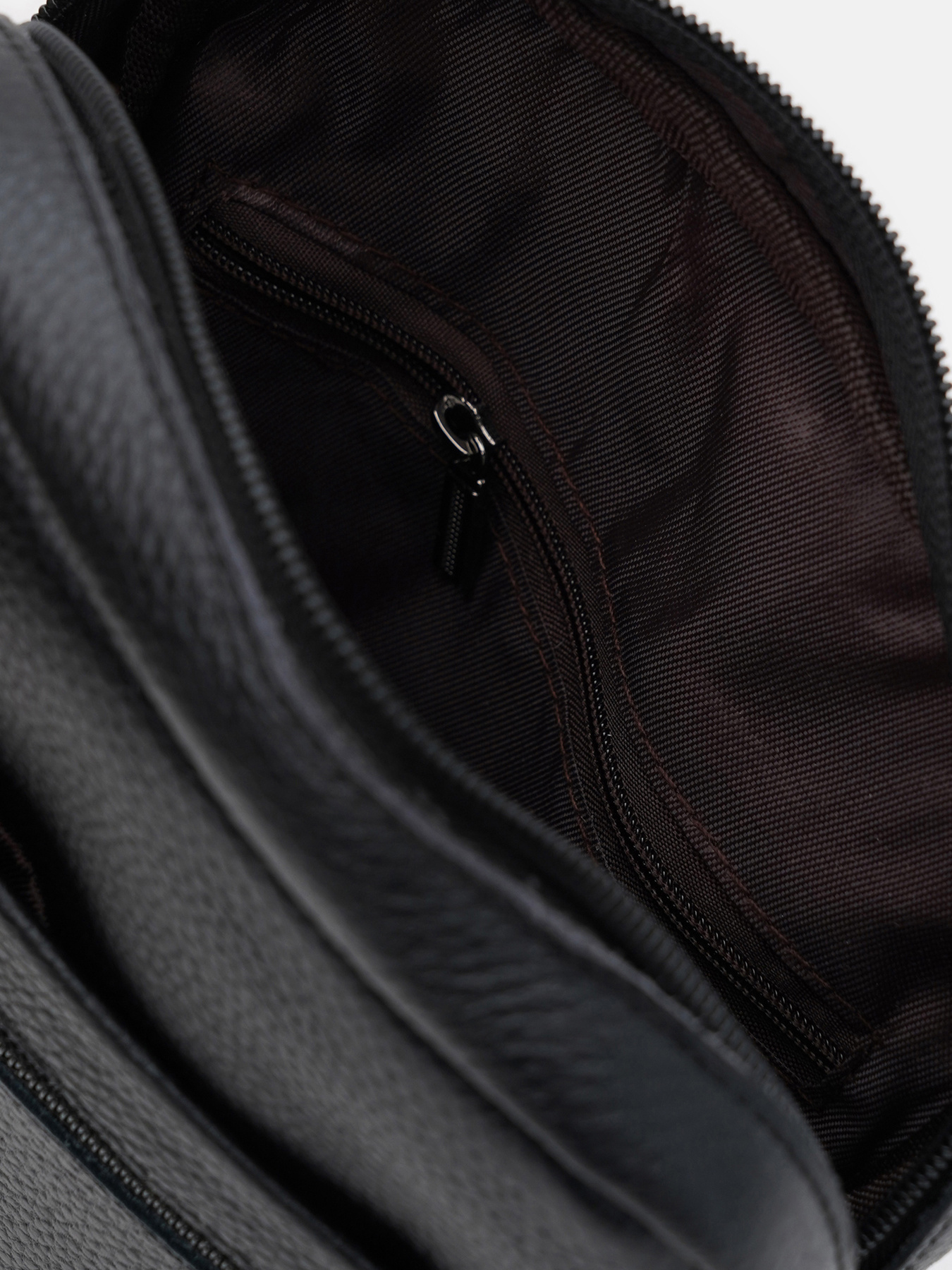 Мессенджер Borsa Leather модель K1266-3bl-black Фото