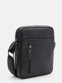 Мессенджер Borsa Leather модель K1266-2bl-black Фото