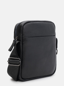 Мессенджер Borsa Leather модель K1266-1bl-black Фото