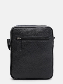 Мессенджер Borsa Leather модель K1266-1bl-black Мессенджер Borsa Leather модель K1266-1bl-black Фото