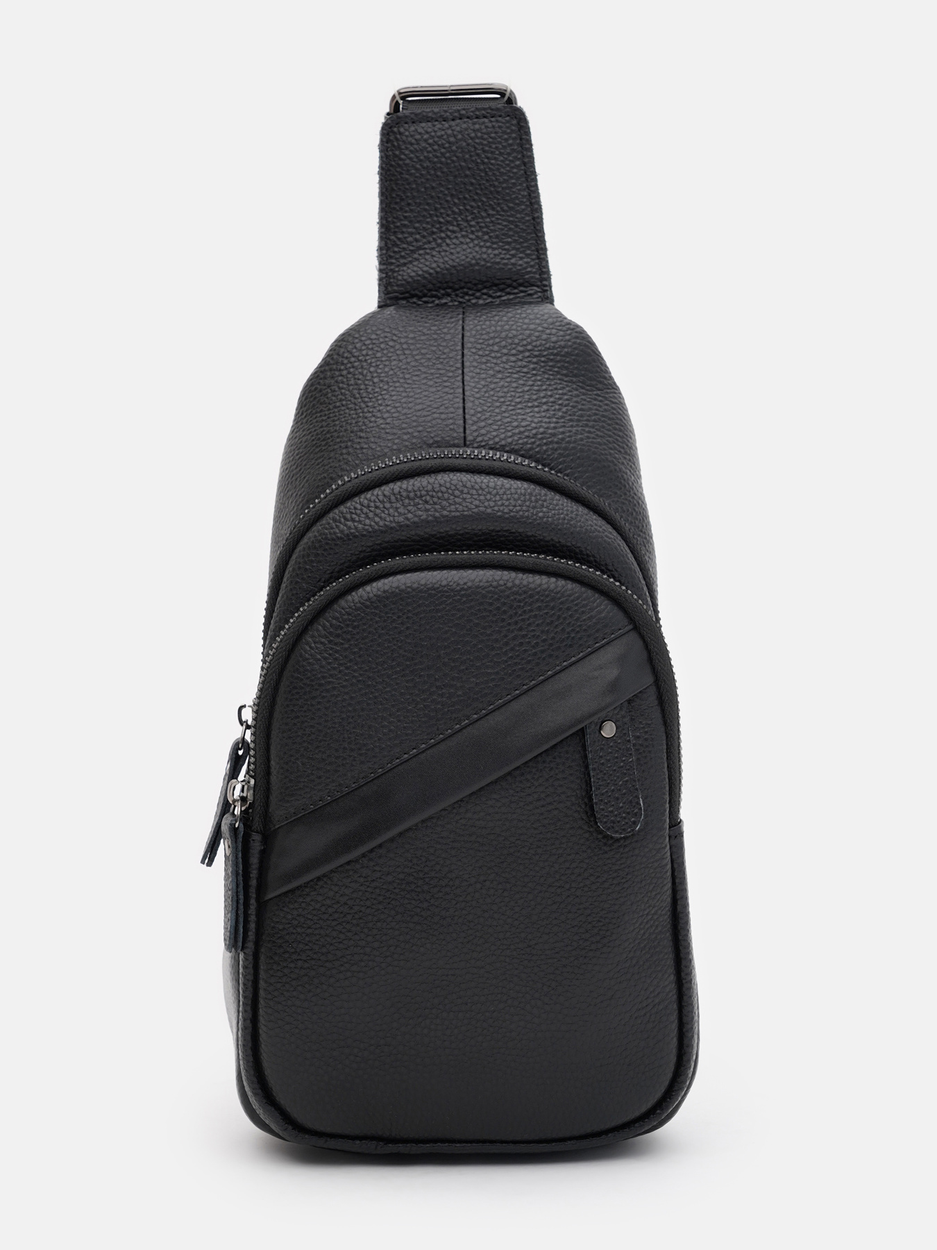Рюкзак Borsa Leather модель K1616D-black Фото