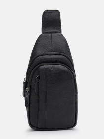 Повседневный рюкзак Borsa Leather модель K1617f-black Фото