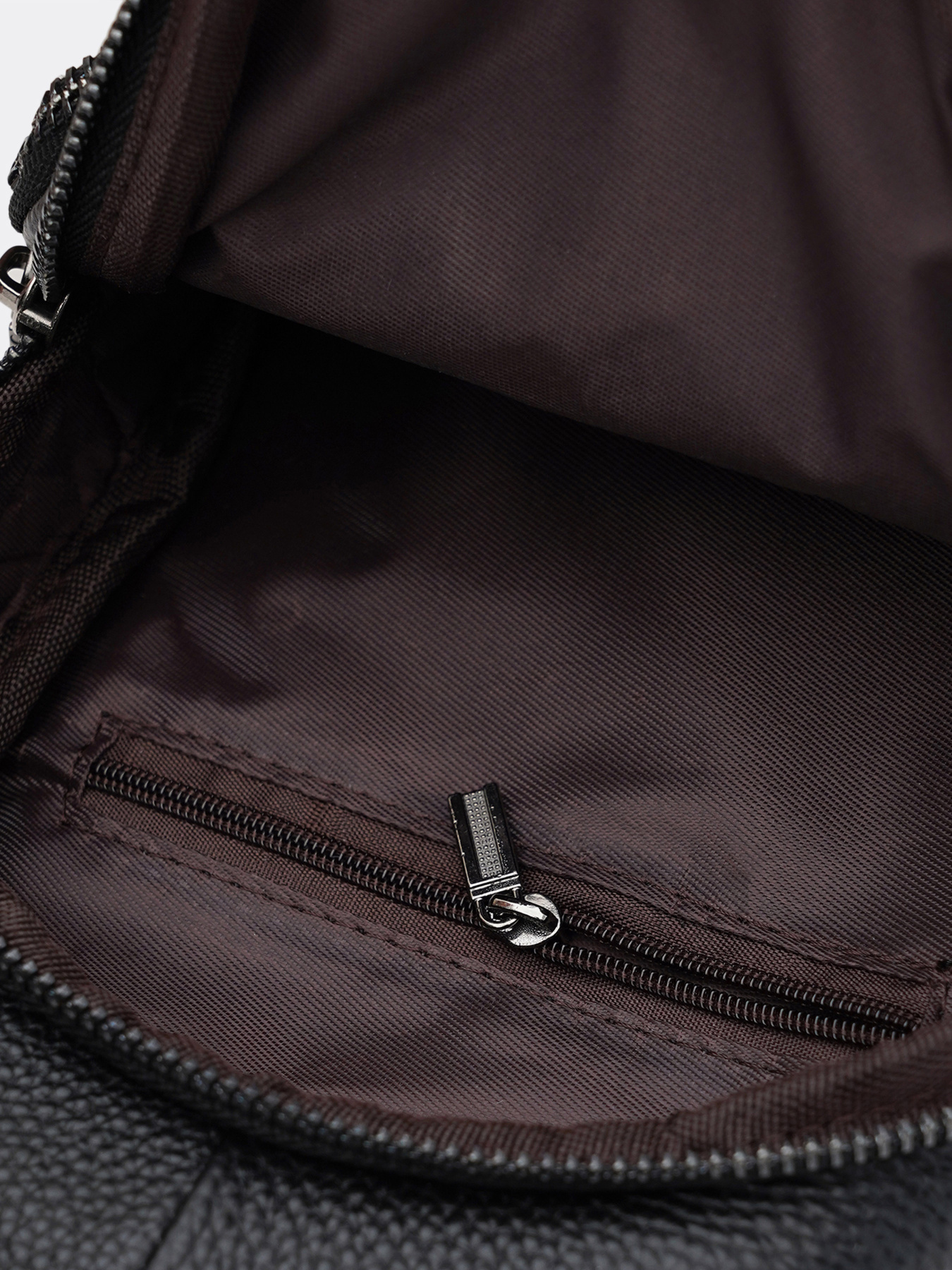 Рюкзак Borsa Leather модель K1620f-black Фото