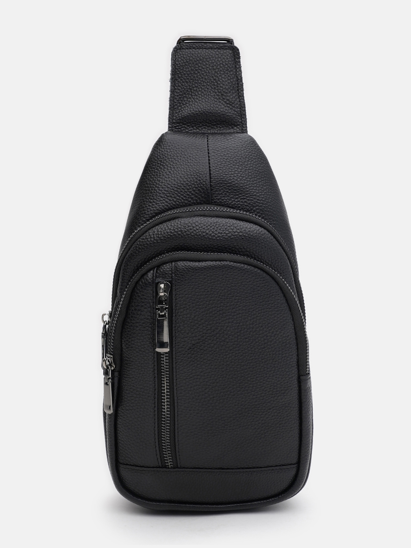 Рюкзак Borsa Leather модель K1620f-black Фото