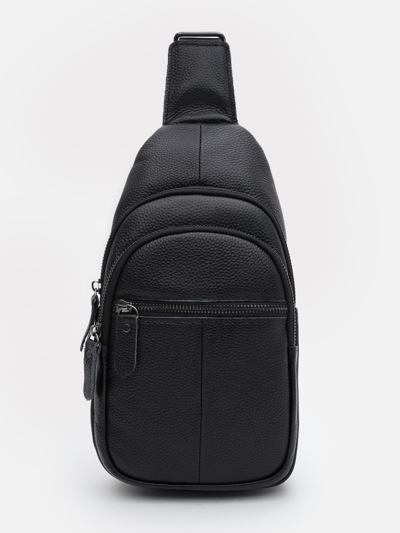 Рюкзак Borsa Leather модель K1619f-black Фото