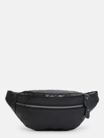 Поясная сумка Borsa Leather модель K1018bl-black Фото