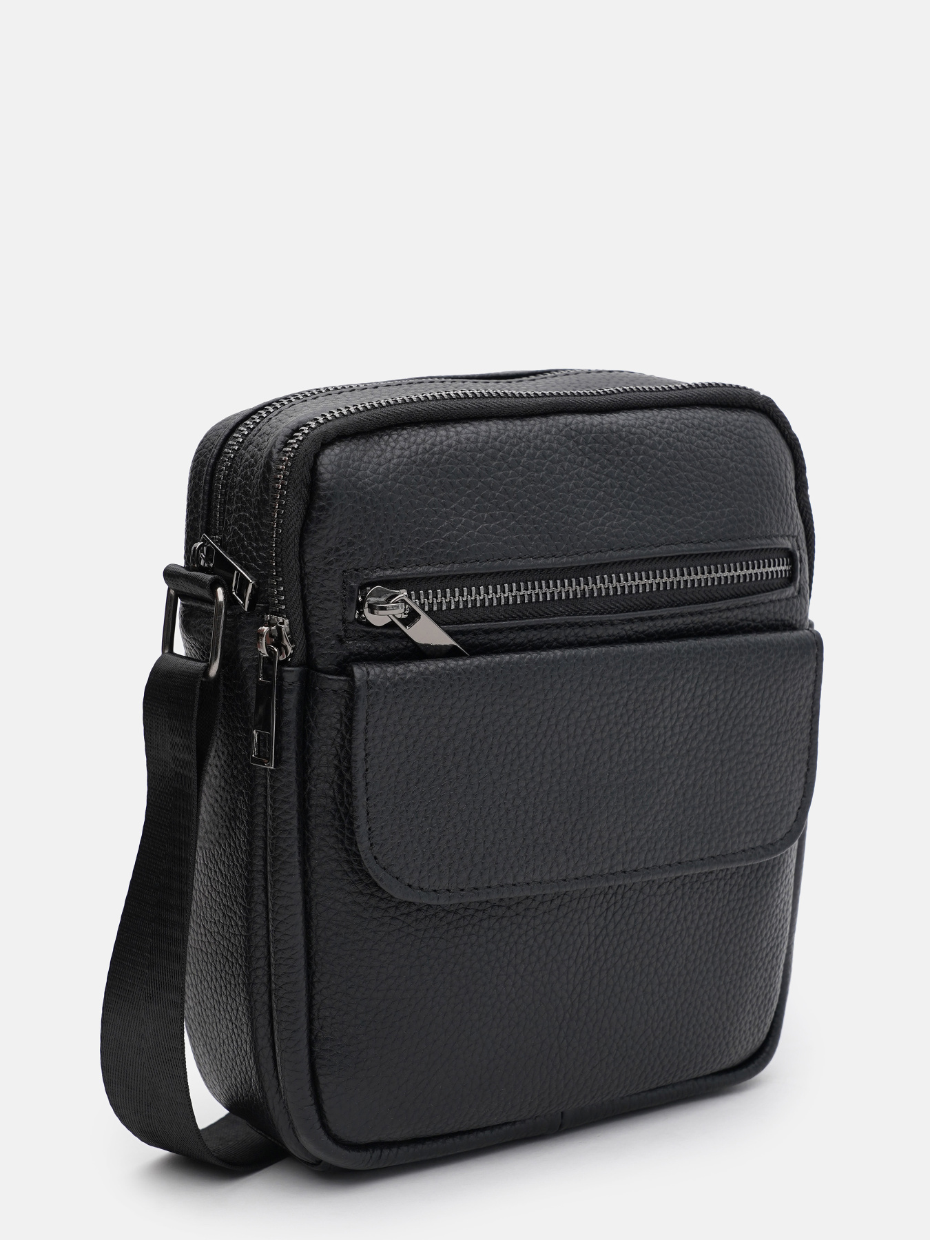 Мессенджер Borsa Leather модель k1801bl-black Фото