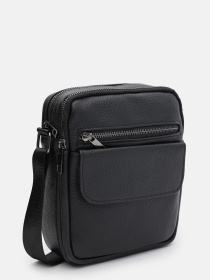 Мессенджер Borsa Leather модель k1801bl-black Фото