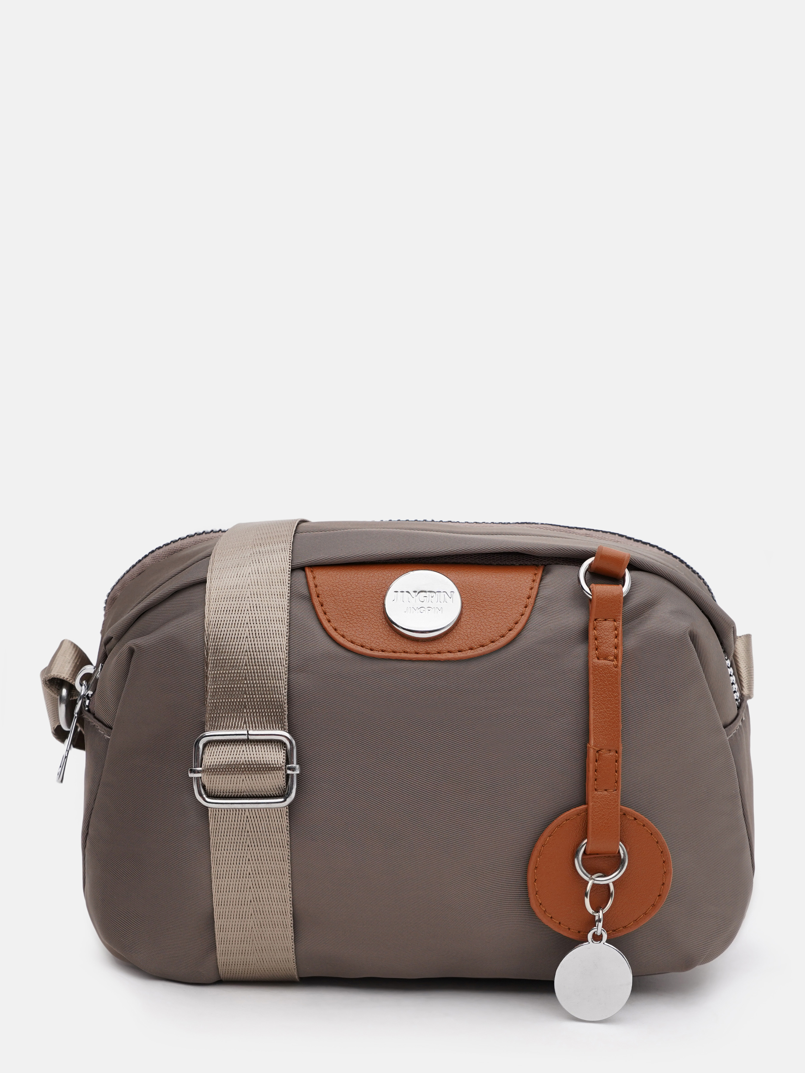 Monsen Крос-боді (C1HSSAX2247t-beige) Жіноче, колір - Сірий, матеріал - Текстиль