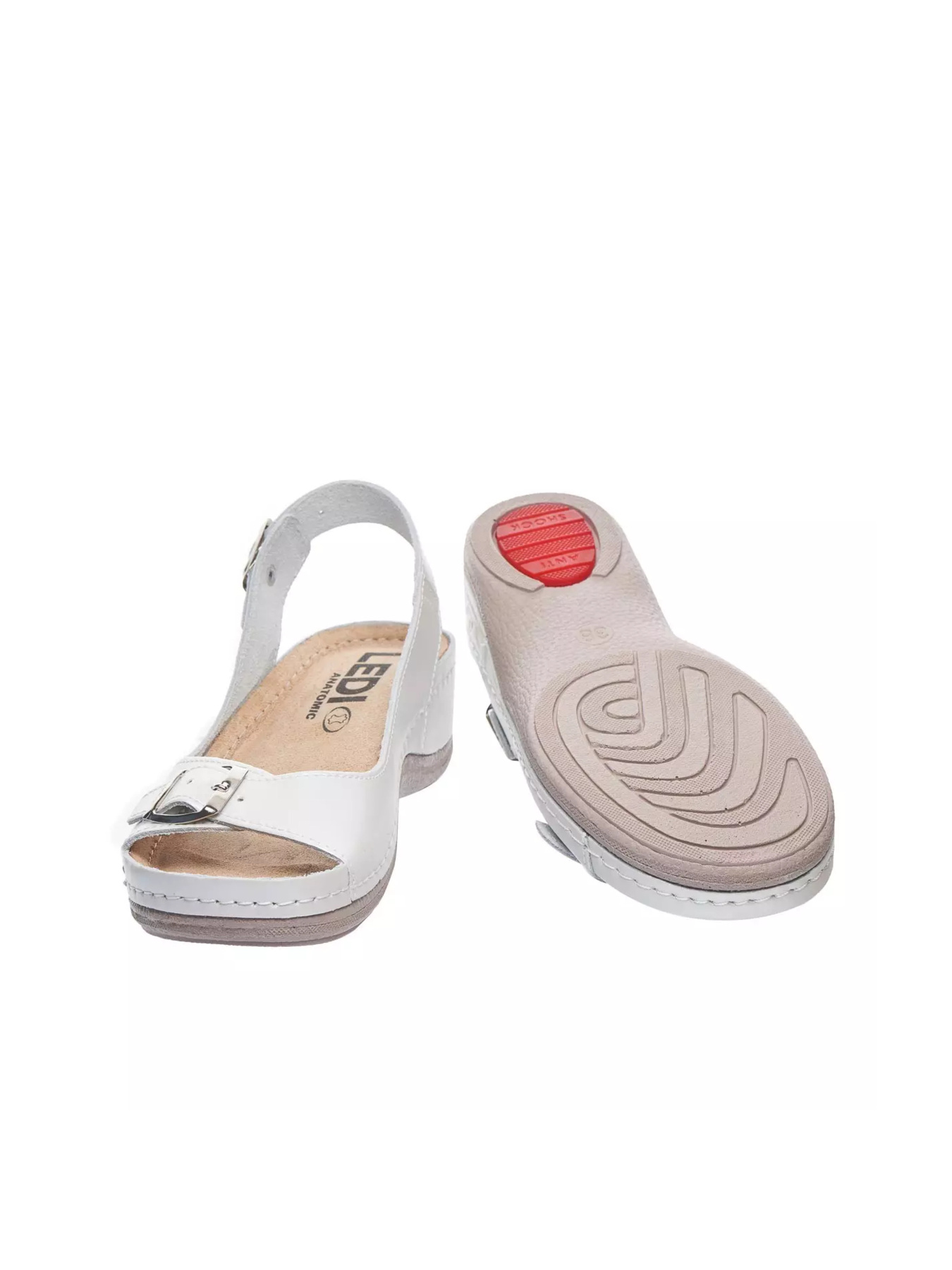 Босоножки LEDI Anatomic модель LED-408_silver Фото