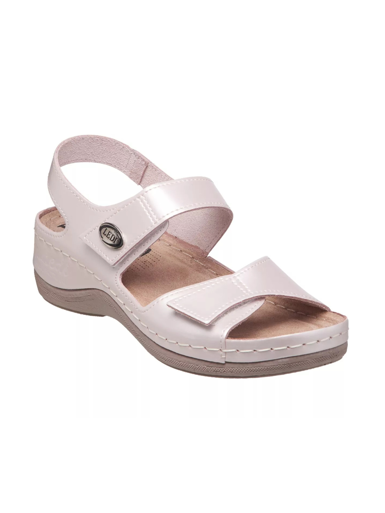 Сандалии LEDI Anatomic модель LED-410_white_pink Фото