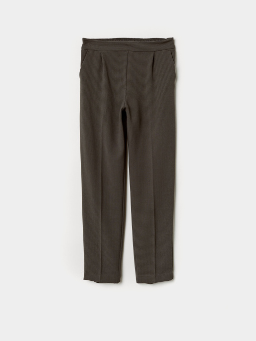 Классические штаны H&M модель 6866318RP2_темно-серо-зеленый Фото