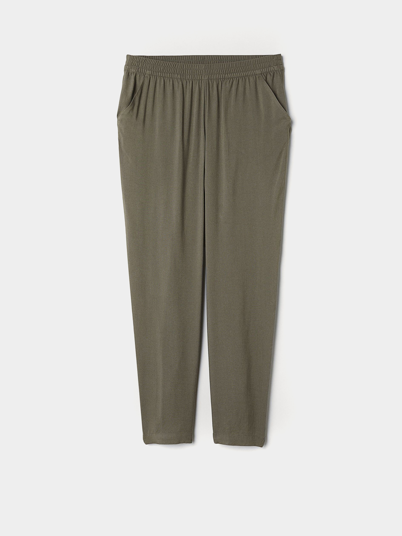 Брюки повседневные H&M модель 5544779sm_Хаки Фото