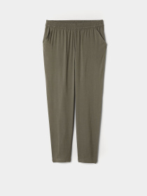 Повседневные штаны H&M модель 5544779sm_Хаки Фото