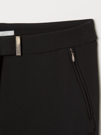 Брюки классические H&M модель 5371190RP12_Черный Фото