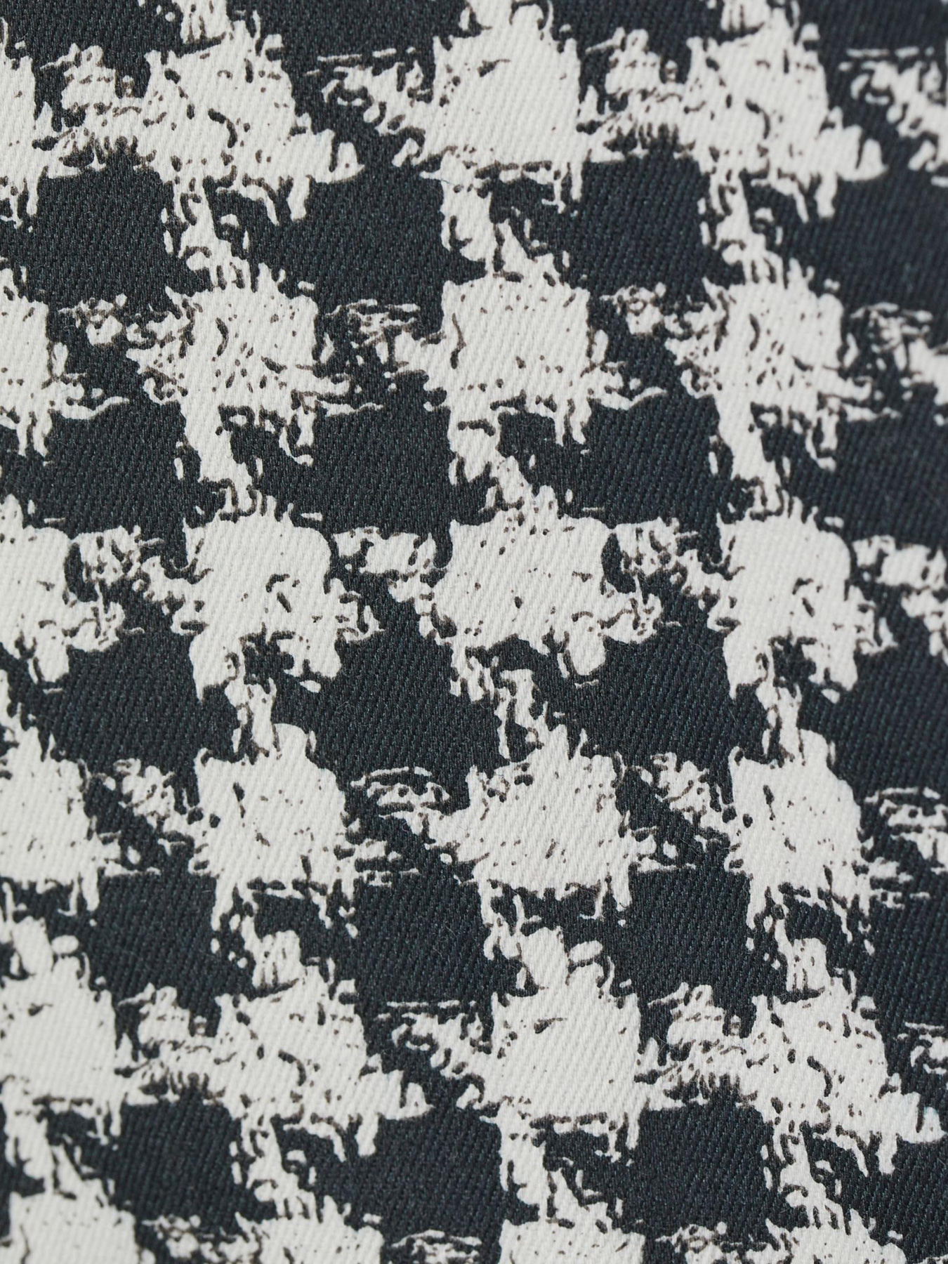 Повседневные штаны H&M модель 7962101sm_Черно-белый Фото