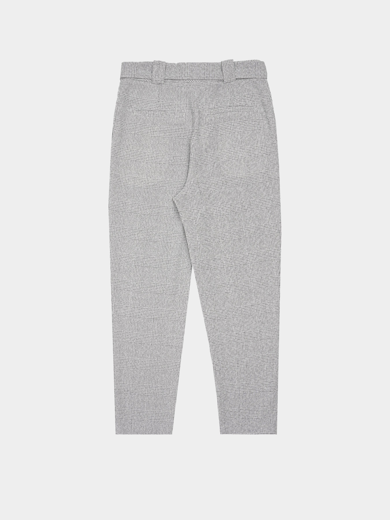Брюки H&M модель 1718040sm_светло-серый в клетку Фото