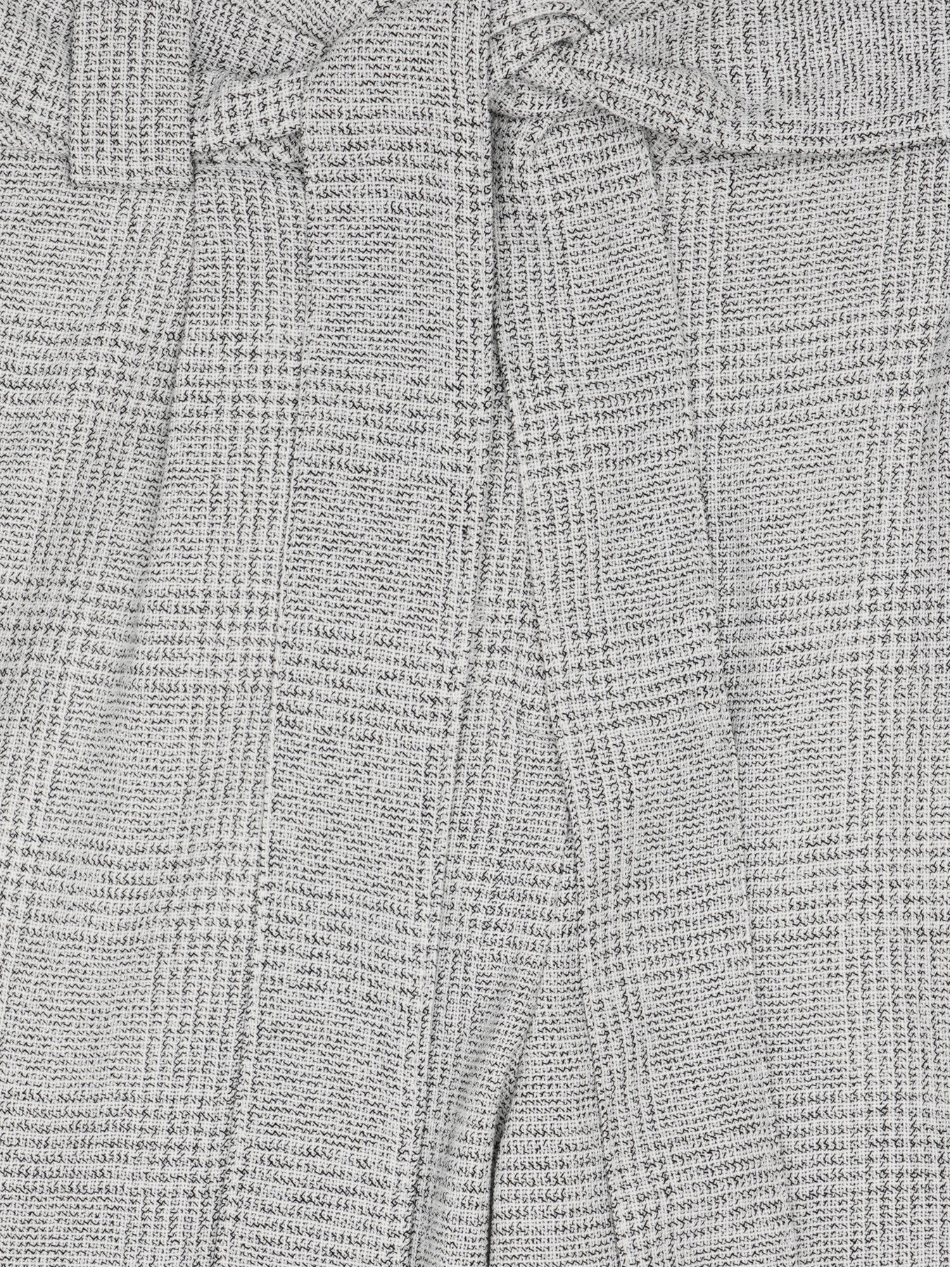 Повседневные штаны H&M модель 1718040sm_светло-серый в клетку Фото