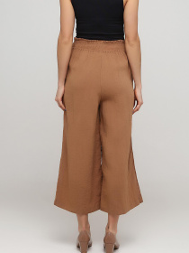 Брюки повседневные H&M модель 8550791wer_Светло-коричневый Фото