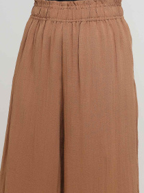 Брюки повседневные H&M модель 8550791wer_Светло-коричневый Фото