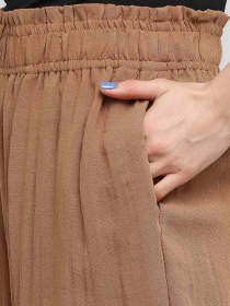 Брюки повседневные H&M модель 8550791wer_Светло-коричневый Фото