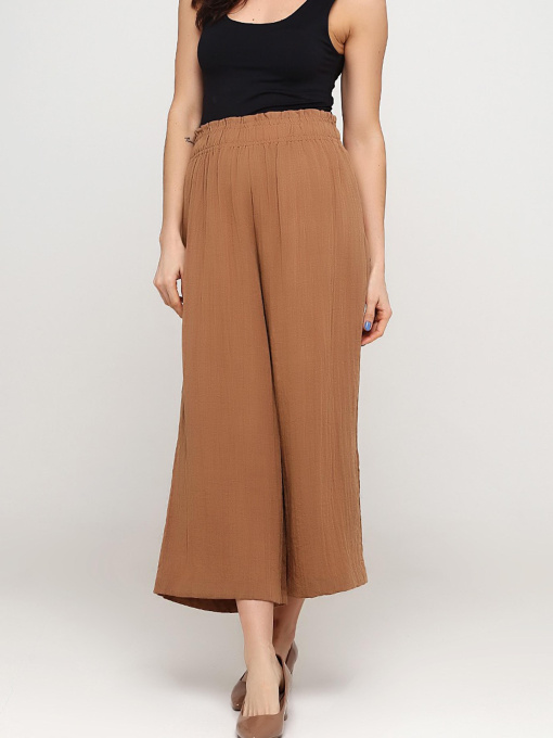 Повседневные штаны H&M модель 8550791wer_Светло-коричневый Фото