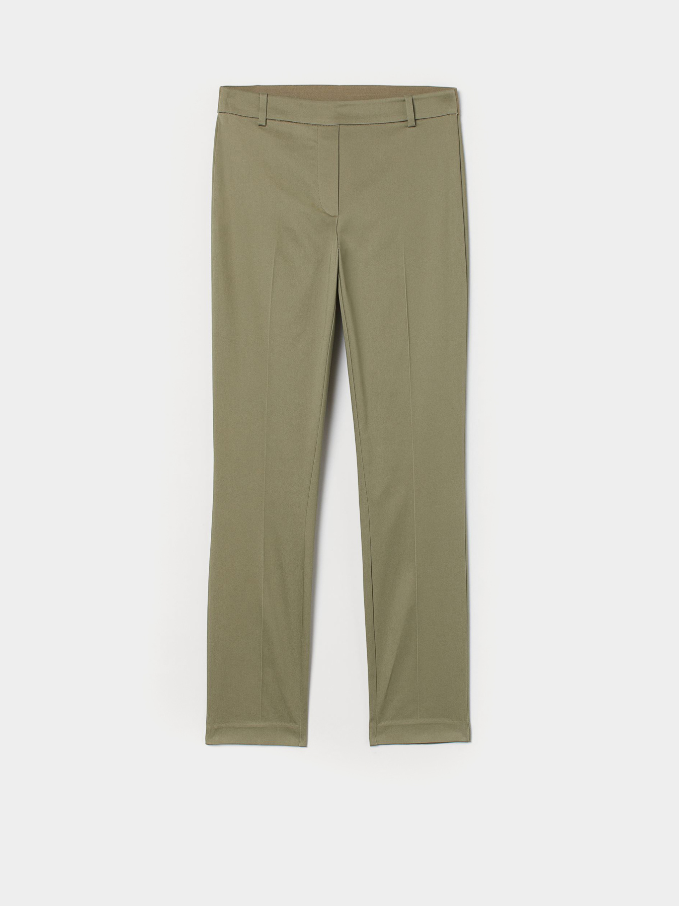 Брюки классические H&M модель 7833461dm_Хаки Фото