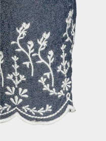 Повседневные штаны H&M модель 4765586sm_синий меланж Фото