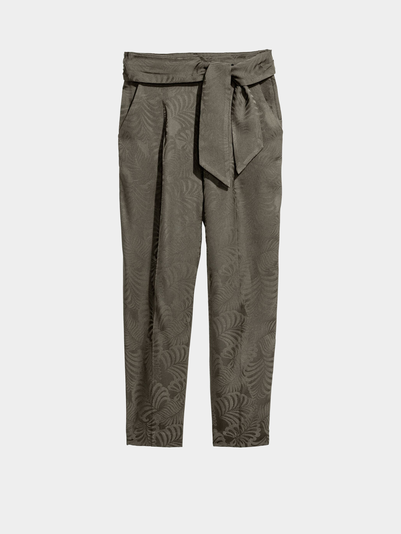 Брюки повседневные H&M модель 4981065log_Хаки Фото