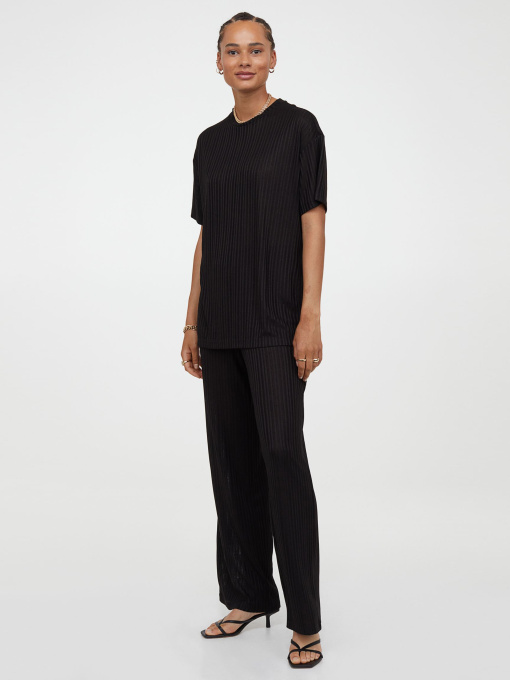 Брюки H&M модель 9612003sdm_Черный Фото