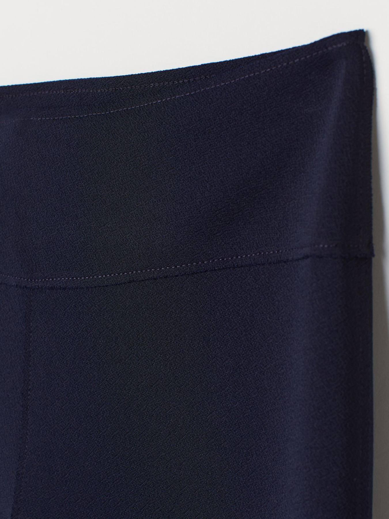 Классические штаны H&M модель 7271589sm_темно-синий Фото