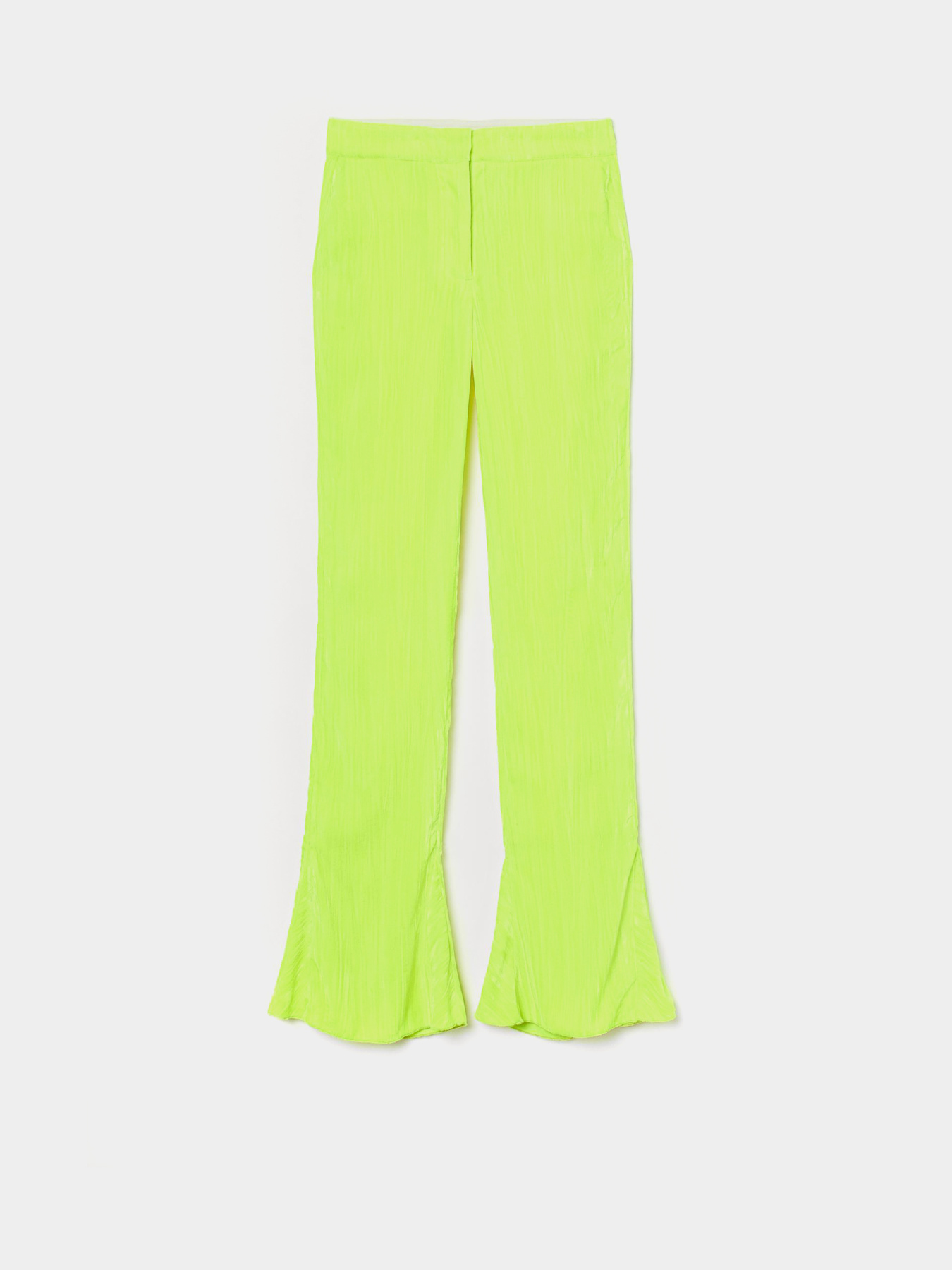 Брюки повседневные H&M модель 9579086abr_Кислотно-желтый Фото